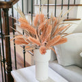 Ivydale 7 PCS Artificial Fall Stems 26in Orange Silk Leaves Flowers by Deal US