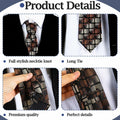 Yearntown Halloween Bald Man Costume Set Brown Wig Bald Cap Gloves One Size by Deal US