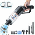 ALIOBC Car Vacuum Cleaner Cordless Handheld 9kpa Portable Black by Deal US