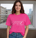 FYAPHION Breast Cancer Awareness Shirt Pink Ribbon Support Tee 08 Pink Size S by Deal US