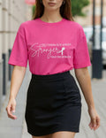 FYAPHION Breast Cancer Awareness Shirt Pink Ribbon Support Tee 08 Pink Size S by Deal US