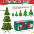 WUPIOS Christmas Tree Storage Bag 7.5FT Waterproof Green 1 Pack by Deal US