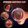 Ueegiig 6.3in Realistic Silicone Dildo Suction Cup Veined Textured by Deal US