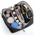 GAGAKU Large Travel Makeup Bag Waterproof Cosmetic Organizer Black by Deal US