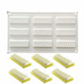 mostsom Silicone Mold Flower Shape Cake Soap Pastry Chocolate Tray Long Wave by Deal US