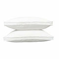 UPISM Premium Bed Pillows Queen Size Set of 2 Down Alternative White by Deal US