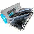 KUZOOM Privacy Screen Protector iPhone 15 Pro Max 6.7" 2 Pack Black by Deal US