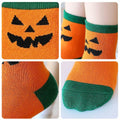 PAPPNTI Kids Halloween Cartoon Crew Socks 5 Pairs Multicolor Size 7-10 by Deal US