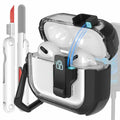 CMGOE Airpod 3 Case Cover Black Shockproof TPU Hard Protector w/ Cleaning Kit by Deal US