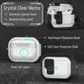 CMGOE Airpod 3 Case Cover Black Shockproof TPU Hard Protector w/ Cleaning Kit by Deal US