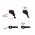 LCLONY 6 Pairs Glasses Ear Grip Silicone Anti-Slip Holders Black/White by Deal US