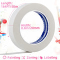 ZOMPAGO Beige Art Tape 0.8in x 164ft Removable Low-Tack Masking Tape by Deal US