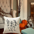 MFGNEH Halloween Ghost Pillow Cover 18x18 inch Rustic Cartoon Polyester by Deal US
