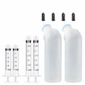 Xuandea Blue Silicone Pet Feeding Nipple Bottle for Kittens Puppies by Deal US