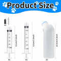 Xuandea Blue Silicone Pet Feeding Nipple Bottle for Kittens Puppies by Deal US