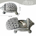 BSTWISH Iron Hedgehog Key Hider Outdoor Garden Decoration Gray by Deal US