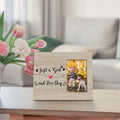 DIENADFX Dog Memorial Picture Frame Wood Tabletop 4x6 Inch Photo Frame by Deal US