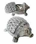 BSTWISH Iron Hedgehog Key Hider Outdoor Garden Decoration Gray by Deal US