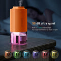 AIERMIAO Car Diffuser Rechargeable USB LED Cold Mist Aromatherapy Orange by Deal US