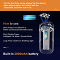 AIERMIAO Car Diffuser Rechargeable USB LED Cold Mist Aromatherapy Orange by Deal US
