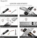 Mugczih Apple Watch Band Stainless Steel Metal Strap Silver Size 42/44/45mm by Deal US