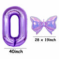 MPRVAKYF Happy Birthday Foil Number Balloon Light Pink 3 34 Inch by Deal US