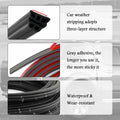 YGDMD 32.8Ft Upgrade Automotive Weather Stripping Thickened Rubber Self-Adhesive by Deal US