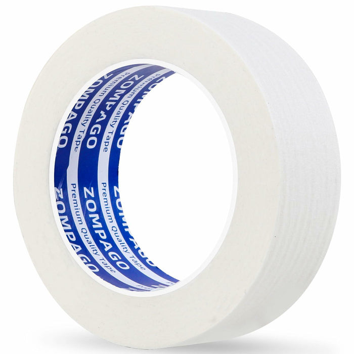 ZOMPAGO Beige Art Tape 1.4in x 164ft Removable Low Tack Masking Tape by Deal US