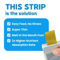 BestBy01/26 NeLM Dog Vitamins Multivitamin Eye Hip Joint Gut Dental 30 Strips by Deal US