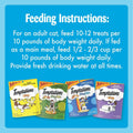 BestBy12/25 Temptations Cat Treats Variety Pack Crunchy & Soft 6.3oz 4 Pack by Deal US