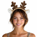 HOMELEX Animal Ears Elk Plush Headband Halloween Christmas Decor by Deal US