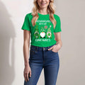 FLORENCE IISA St. Patrick's Day Lucky Shamrock & Gnomes T-Shirt Irishgreen XS by Deal US