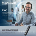 Mopchnic Bluetooth Wireless Headset Black Wireless Headphone by Deal US