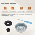 Jaruika Blade Adapter Replacement for Stihl String Trimmers Brush Cutter Silver by Deal US