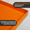 Generic Silicone Griddle Mat Heavy Duty 36 Inch Orange Large Size by Deal US
