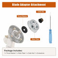 Jaruika Blade Adapter Replacement for Stihl String Trimmers Brush Cutter Silver by Deal US