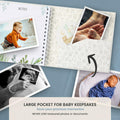 Kiki and Laly Pregnancy Must Haves Journal & Baby Milestone Cards White Set by Deal US