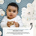 Kiki and Laly Pregnancy Must Haves Journal & Baby Milestone Cards White Set by Deal US