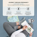 Kiki and Laly Pregnancy Must Haves Journal & Baby Milestone Cards White Set by Deal US