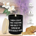 GAUDORA Vanilla Lavender Soy Wax Candle 10oz Comfort Scented Gift by Deal US