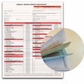 KIKIGO DOT Inspection Forms Annual Vehicle Report 2-Ply 3-Ply Carbonless 15 Pack by Deal US