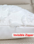 multiwins Christmas Pillow Covers 18x18 Set of 2 Snowman Plush Faux Fur by Deal US