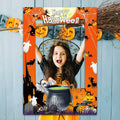 Generic Halloween Photo Booth Props 31 PCS Yellow Cartoon Paper Party by Deal US