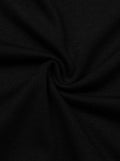 LovelyWholesale Womens Cropped Hoodie Long Sleeve Workout Top Black XL by Deal US
