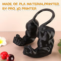 Generic Creative Cat 3D Printed Muscle Arms Halloween Costume Accessory Black by Deal US