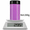ANGXILIN 260g Iridescent Fine Glitter Shaker Bottle IRI Mix White Epoxy Resin by Deal US