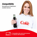 Diet Coke Bottle Shaped Bluetooth Speaker Wireless Deep Bass AUX Black by Deal US