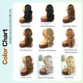 Mayouda 18in Long Curly Wavy Drawstring Ponytail Extension Light Blonde by Deal US