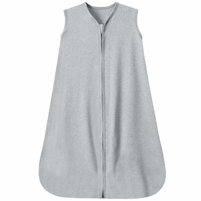 GUNTAIL Baby Sleep Sack 100% Rayon Cotton 2-Way Zipper Grey Size M by Deal US