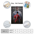 fhzang Kylian Mbappé Canvas Poster Sport Modern 12x18 inches Unframed by Deal US